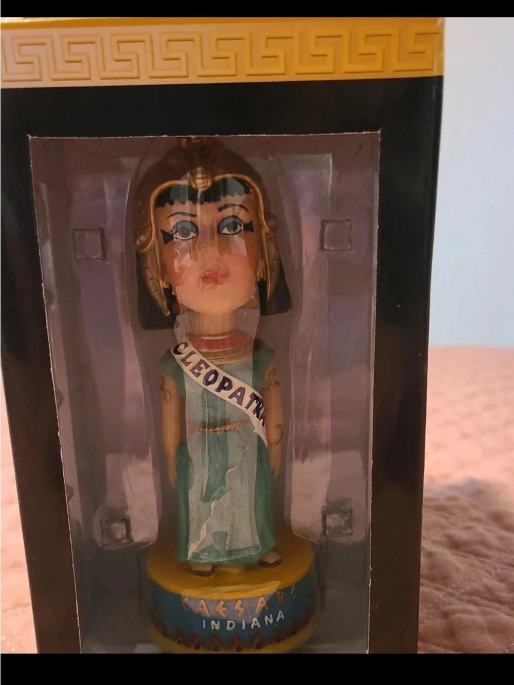 Caesars Indiana Bobblehead Set Complete Collection 5 Legends Deities NIB Caesar